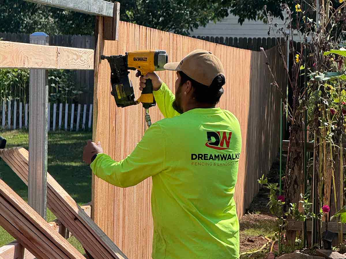 A fence company you can trust - Dream Walks Fencing and Landscaping