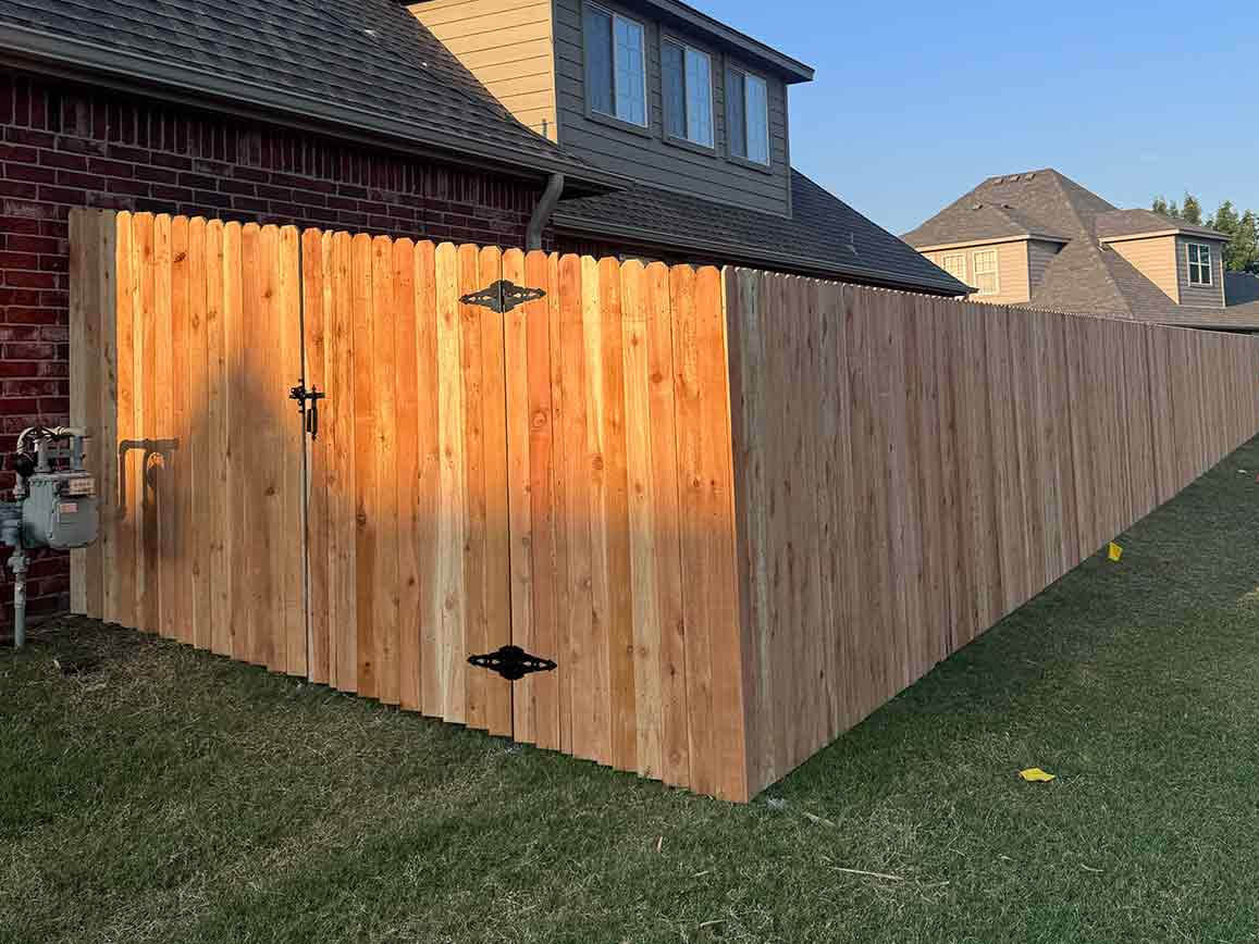 Manufacturing facility security fence