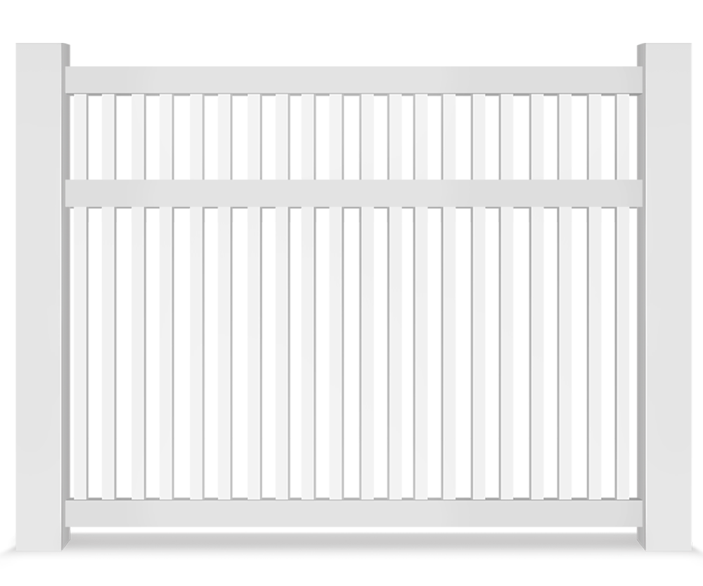 Vinyl semi-privacy fence contractor in Owasso, OK