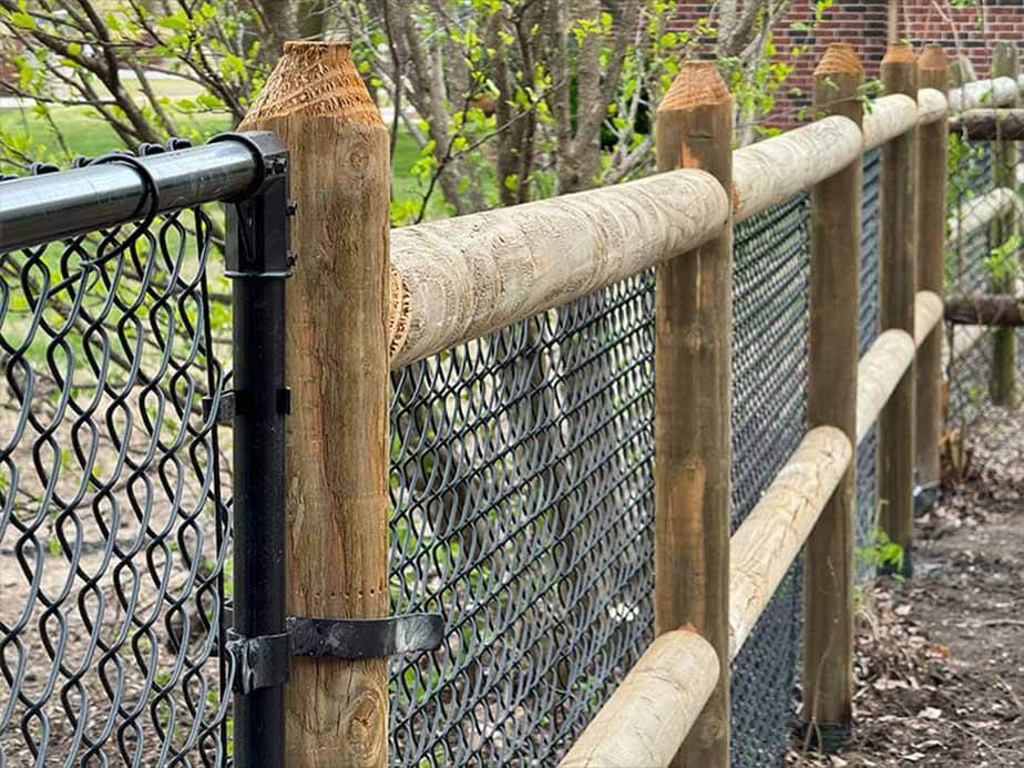 Rounded Rail fence company
