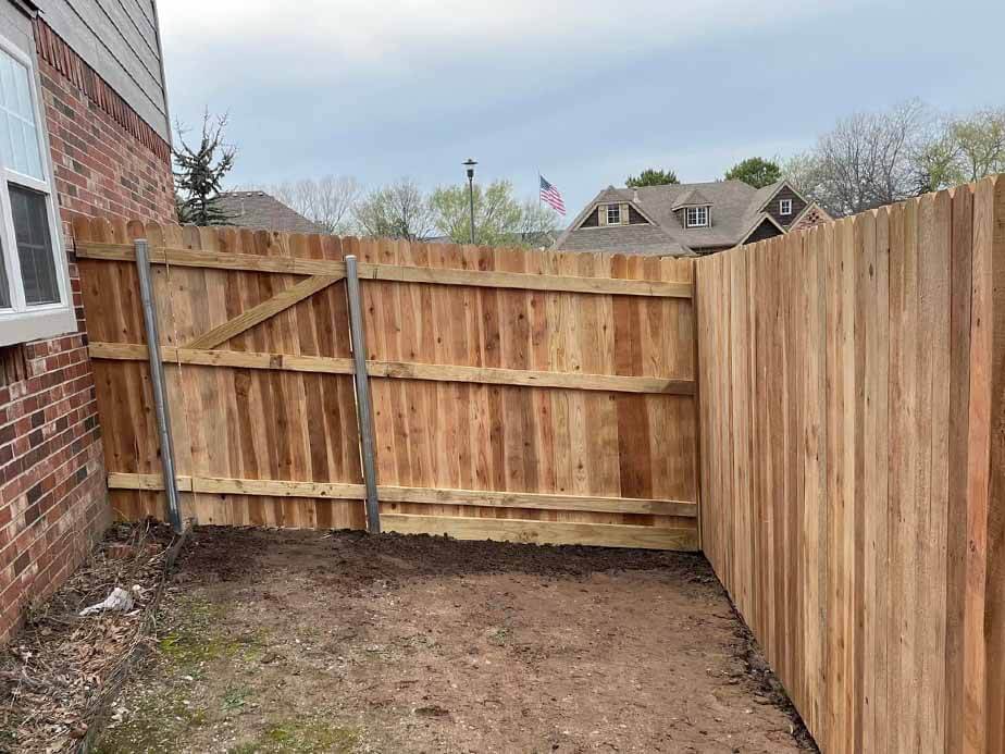 Security Fence Example in Owasso Oklahoma